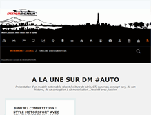 Tablet Screenshot of designmoteur.com